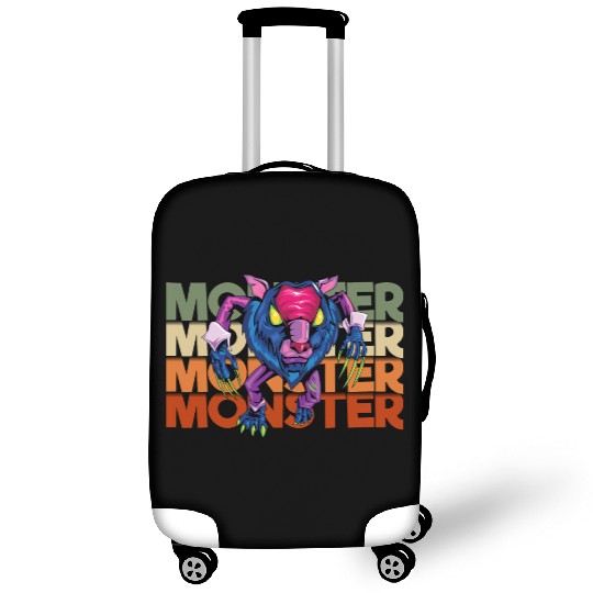 Evil Scary Luggage Covers