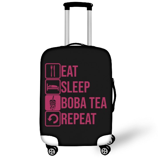 Daily Repeat Boba Tea Luggage Covers