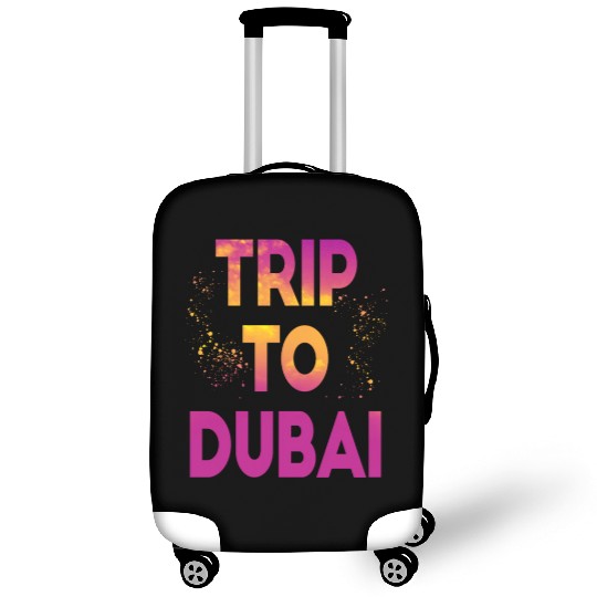 Trip To Dubai Luggage Covers
