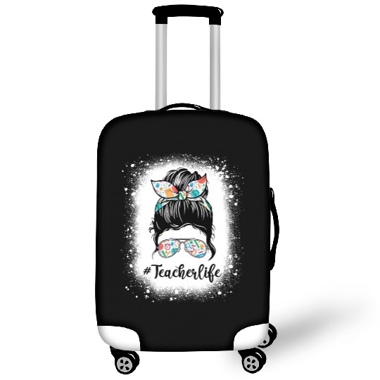Messy Bun bleached x Teacher Life Luggage Covers