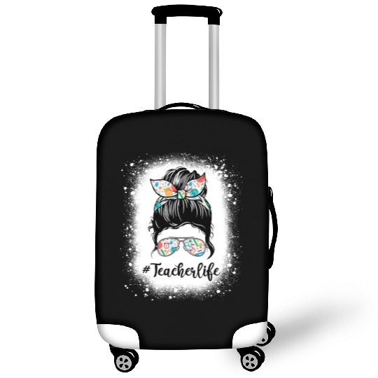 Messy Bun bleached x Teacher Life Luggage Covers