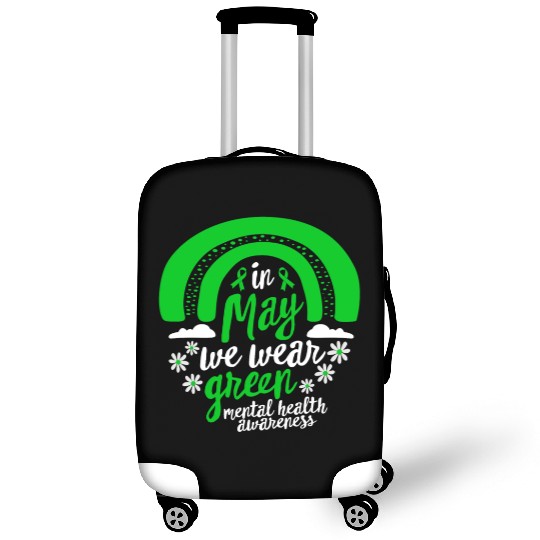 Mental Health Awareness Luggage Covers, In May I Wear