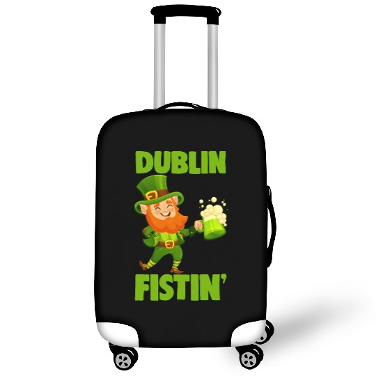 St. Patrick's Day Beer Drinking Dublin Fistin Luggage Covers