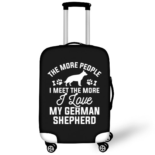 I Love My German Shepherd Luggage Covers