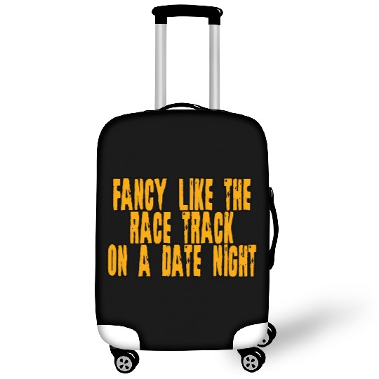 Fancy Like The Race Track On A Date Night 4 Luggage Covers