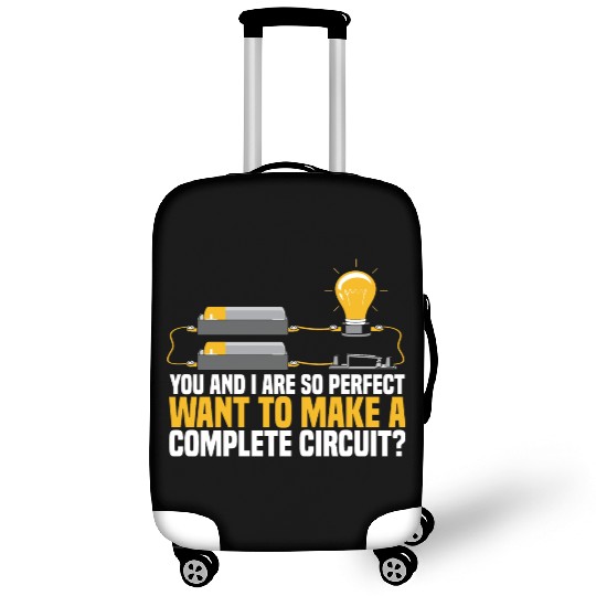 Electrician Electrical Engineer Lineman Luggage Covers