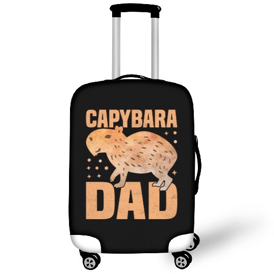 Capybara Dad - Funny Cavies Rodent Capybara Lover Luggage Covers