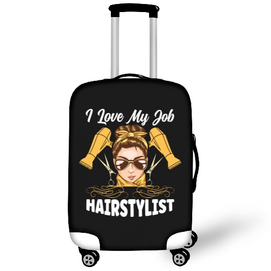 I Love My Job Hairstylist Luggage Covers