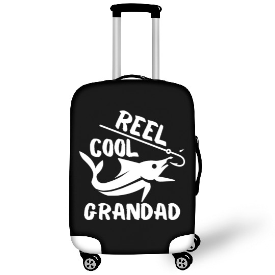 REEL COOL GRANDAD, FISHERMAN, GRANDPA Luggage Covers