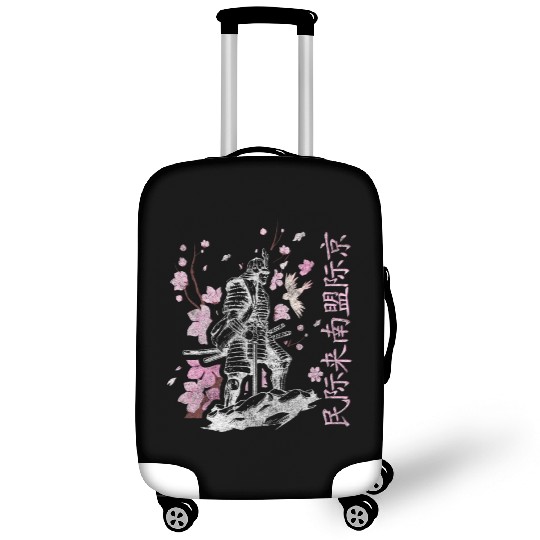 Japan Cherry Blossom Festival Spring Colorful Luggage Covers