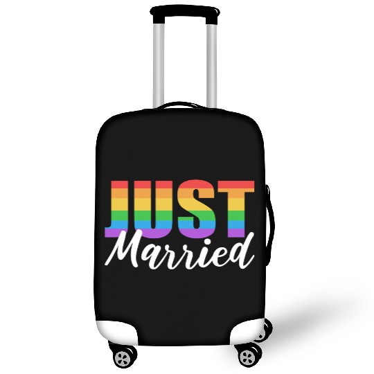 Just Married LGBTQ LGBTQ Gift Luggage Covers