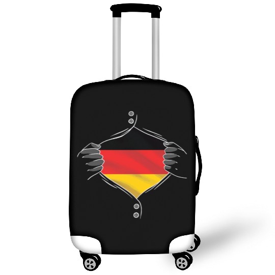 germany flag proud Luggage Covers
