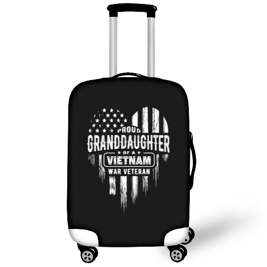 Proud Granddaughter Vietnam Vet Grandpa Veteran US Luggage Covers