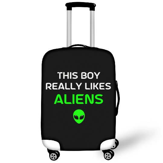Alien Gift Extraterrestrial UFO AREA 51 Sci-fi Luggage Covers