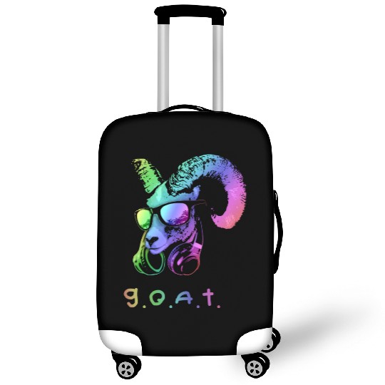 The GOAT Cool and Funny Music Animal with Luggage Covers