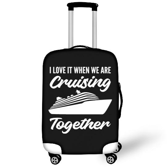 Cruising Together Husband and Wife Gift Luggage Covers