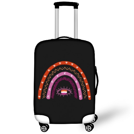 Rainbow Lesbian Pride Flag Luggage Covers