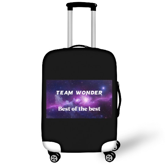 Team wonder never give up design Luggage Covers
