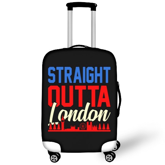 London Funny Gift Idea Luggage Covers