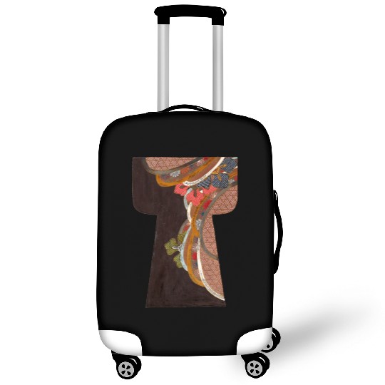 Kimono old fabric design Luggage Covers