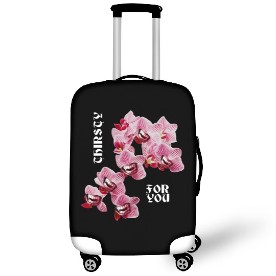 Orchid flower teeth creepy Orchid flower teeth cre Luggage Covers