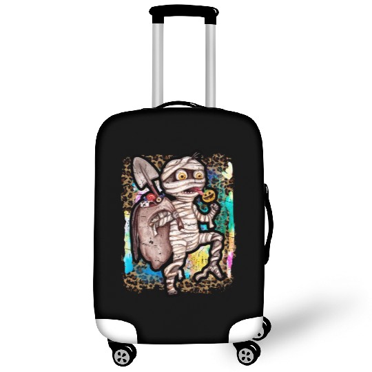 Halloween Zombie Mummy Tie Dye Luggage Covers