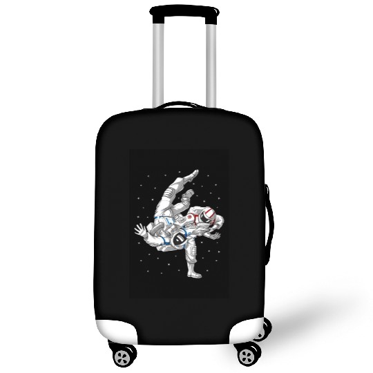 Astronauts Jiu-Jitsu Wrestling Luggage Covers
