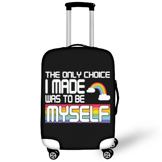 LBGT Flag Gay Pride Human Luggage Covers