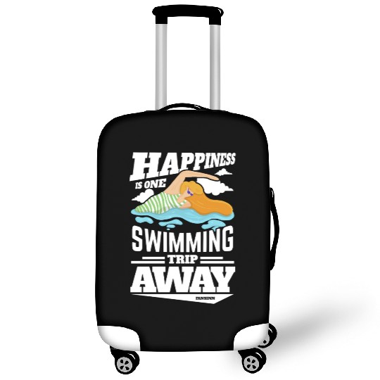 Swimming lifeguard swimming course outdoor pool gi Luggage Covers