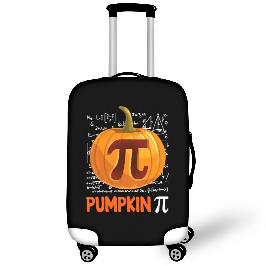 Pumpkin Pi Math Halloween Thanksgiving Funny Pi Luggage Covers