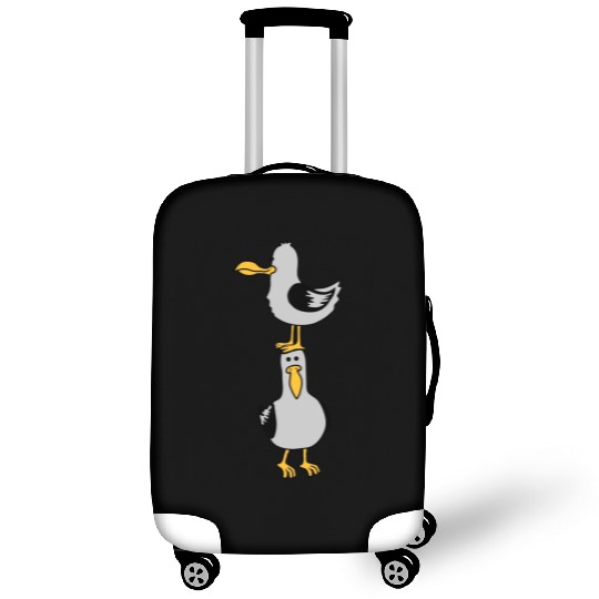 seagull team 2 friends Luggage Covers