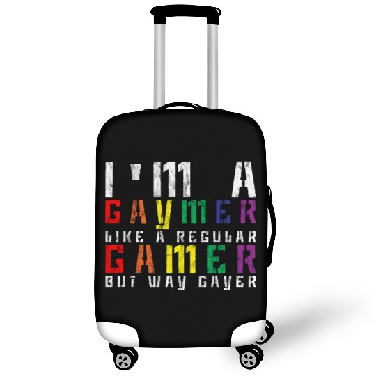 I'm A Gaymer, Like A Regular Gamer But Way Gayer 3 Luggage Covers