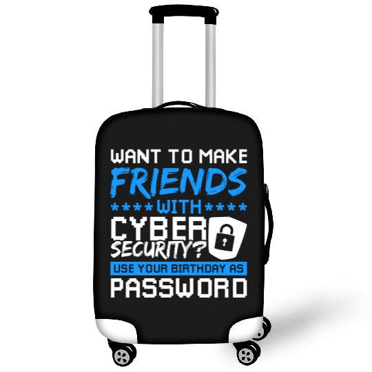 Cyber Security Password hacking Luggage Covers