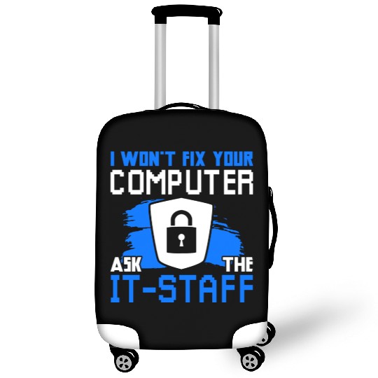 Cyber Security Funny Computer Luggage Covers