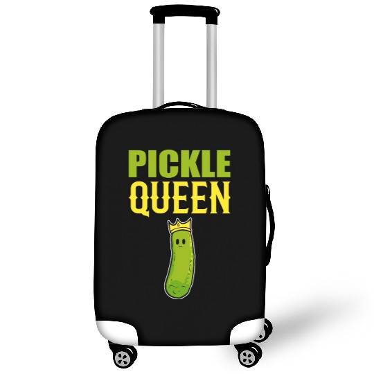 Pickle Queen Head Chef Gift Luggage Covers