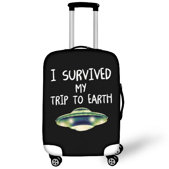 Alien Gift Extraterrestrial UFO AREA 51 Sci-fi Luggage Covers