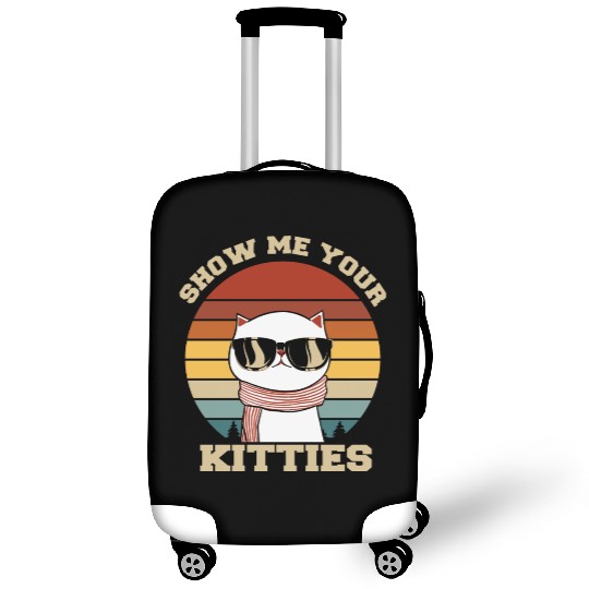 Show me your Kitties Cat Lover Luggage Covers