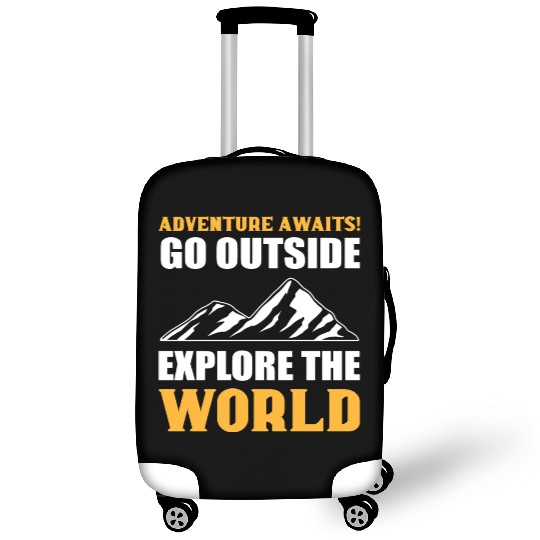 Explore the World Courageous Person Gift Luggage Covers