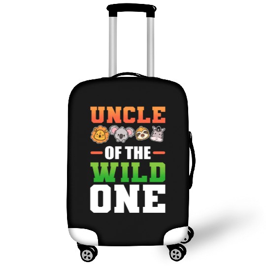 Uncle of the Wild One Nephew Niece Luggage Covers