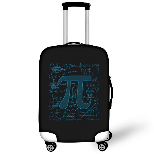 3.14 Pi Day Math Physics Irrational Number Circumf Luggage Covers