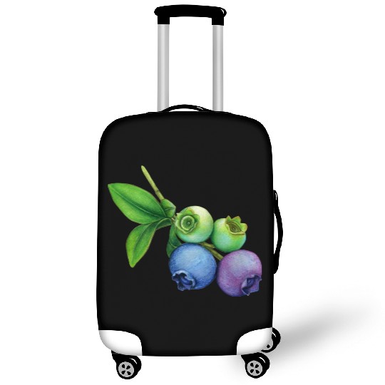 blueberries Luggage Covers
