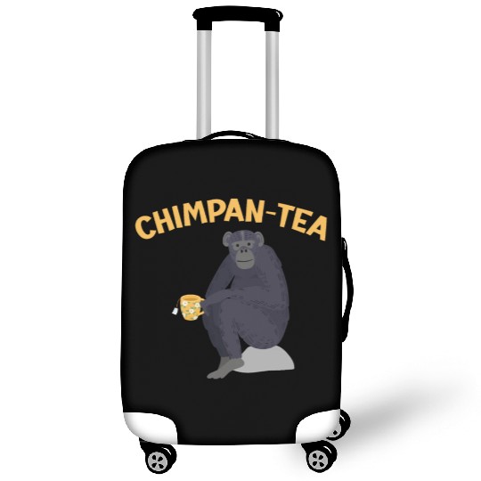 Chimpantea Chimpanzee Monkey Animal Zookeeper Luggage Covers