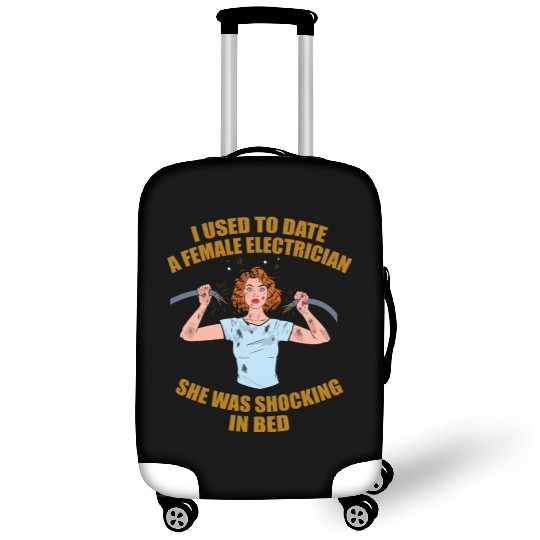 Electrician Electrical Engineer Lineman Luggage Covers