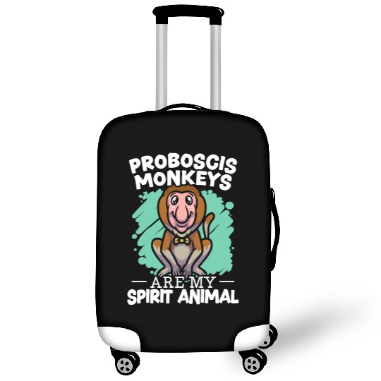 Proboscis Monkeys Are My Spirit Animal Zookeeper Luggage Covers