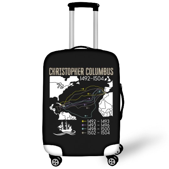 Christopher Columbus Day Italian American Luggage Covers