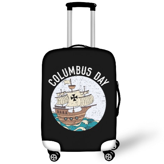 Columbus Day Christopher Columbus Italian American Luggage Covers