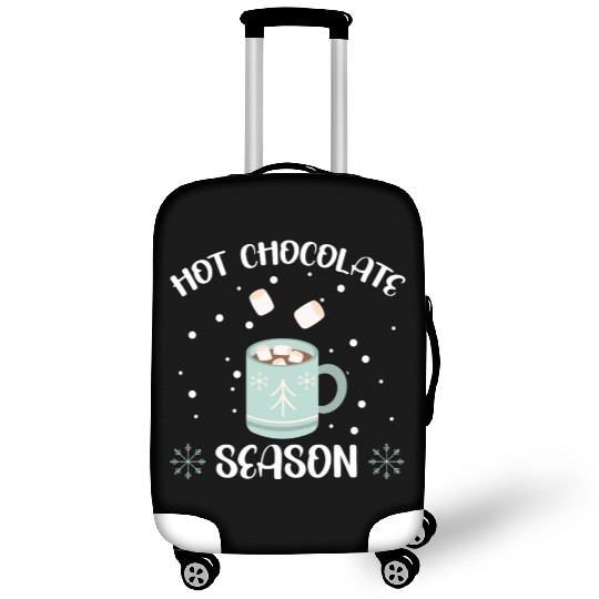 Hot Chocolate Season Snow Winter Season Drink Luggage Covers
