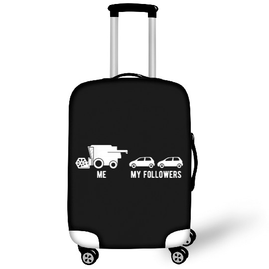 Farmer Agriculture Combine Harvester Luggage Covers