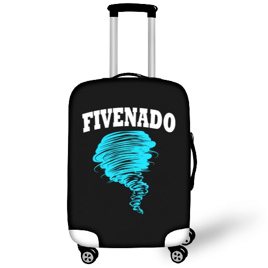 5th Birthday Tornado Fivenado Luggage Covers