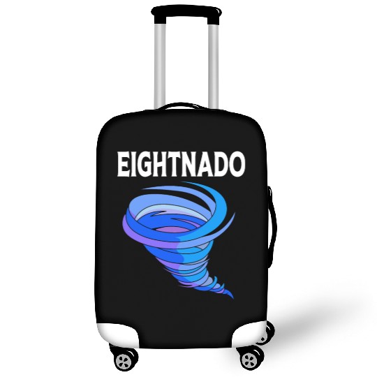 Eightnado Bday Party 8th Birthday Tornado Luggage Covers